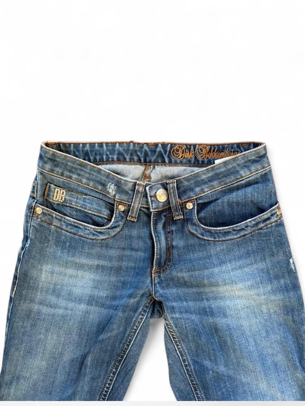 Dirk Bikkembergs “Bottom Up” low rise denim jeans – made in Italy